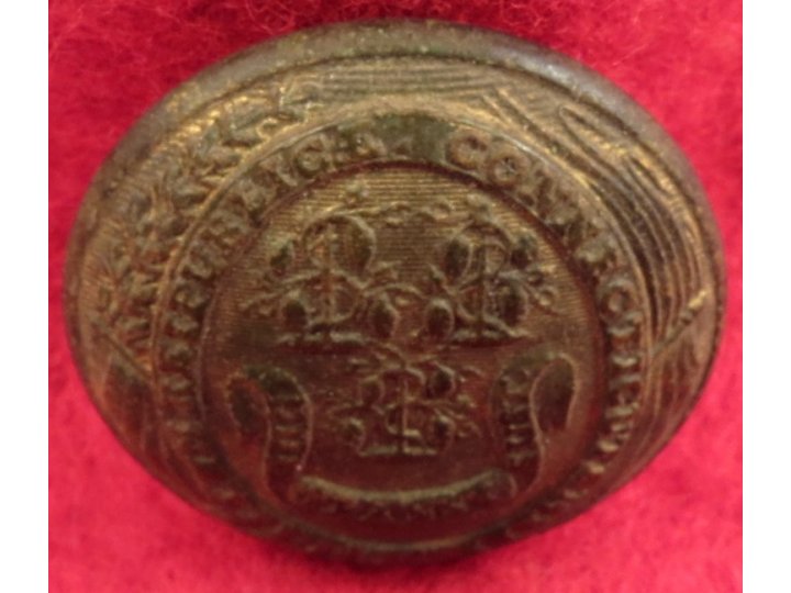 Connecticut State Seal Button